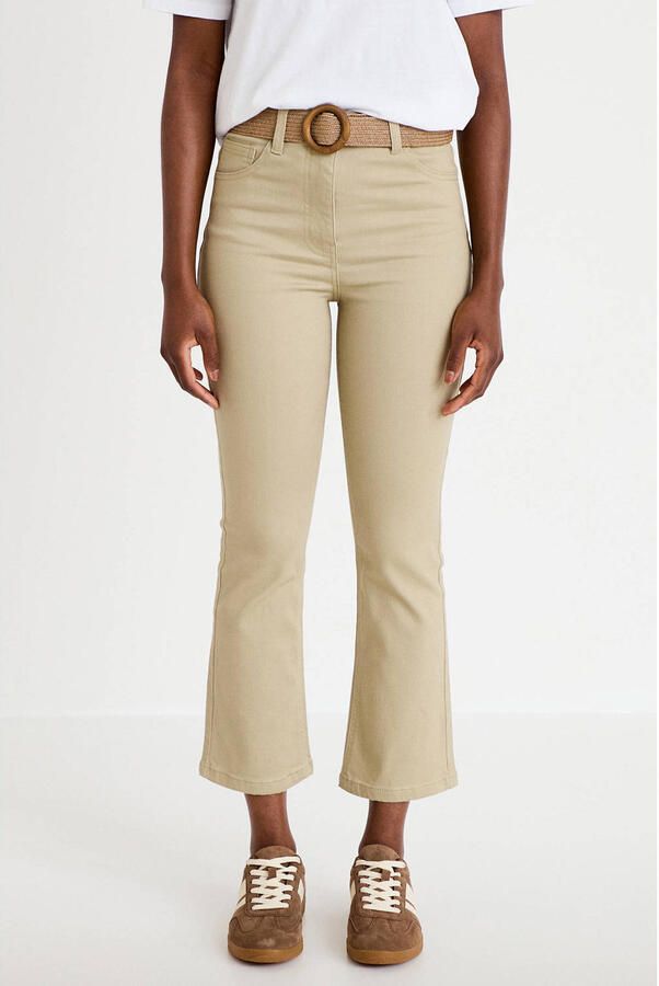 Cache bootcut jeans - Foto 3