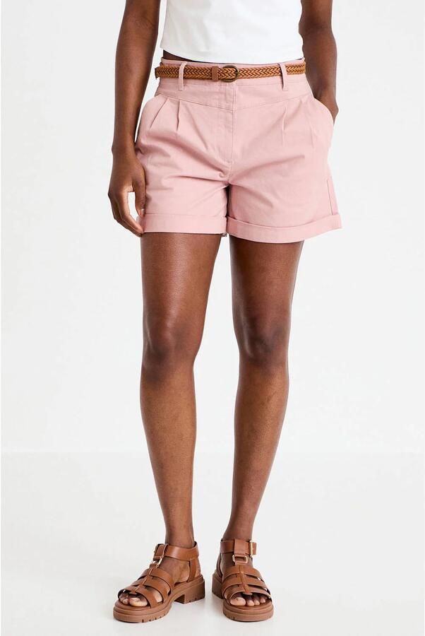 Cache casual short lichtroze