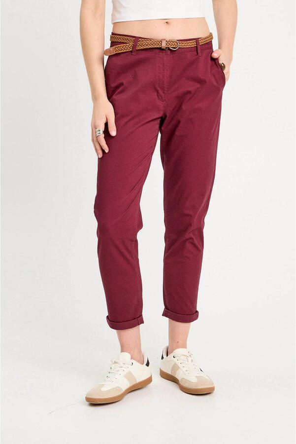 Cache chino donkerrood