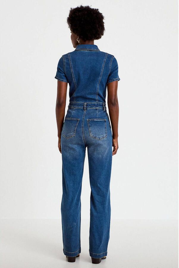 Cache denim jumpsuit mediumblauw - Foto 3