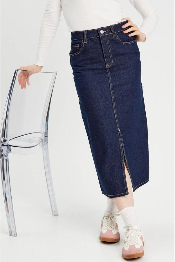 Cache denim kokerrok