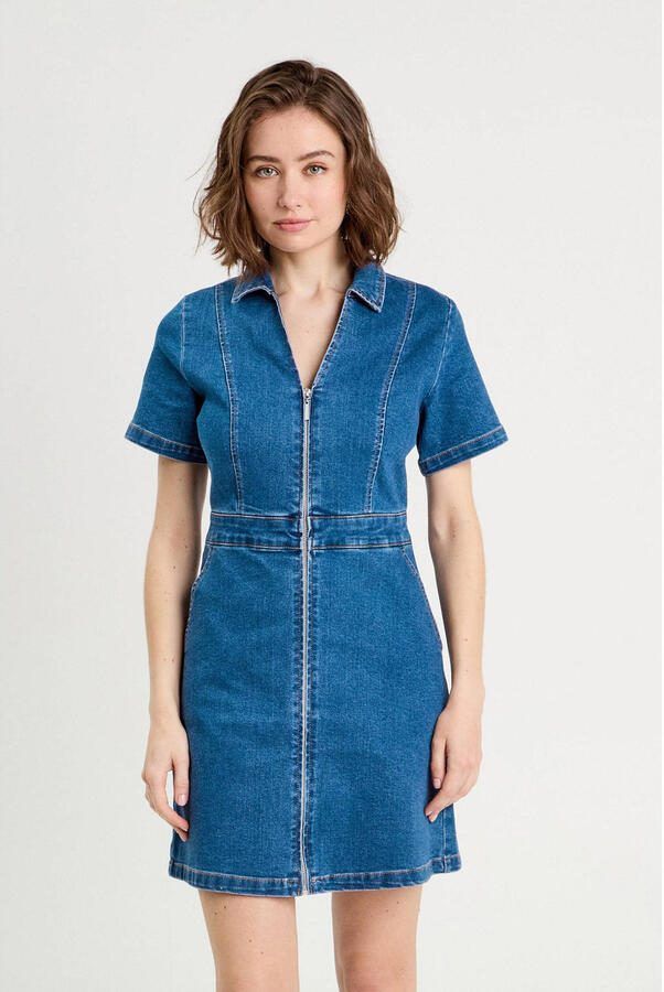 Cache spijkerjurk medium blue