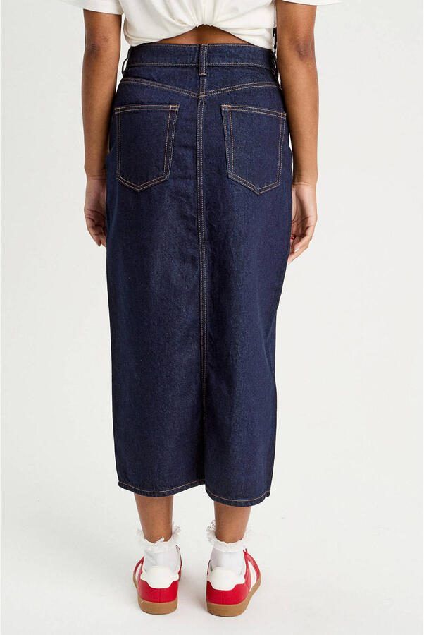 Cache denim spijkerrok donkerblauw - Foto 3