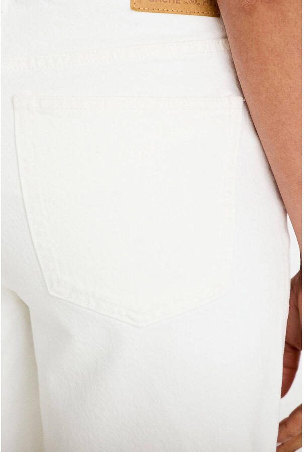 Cache denim straight regular waist short wit - Foto 2