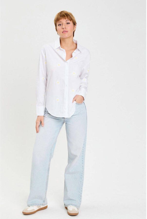 Cache gebloemde blouse wit - Foto 2
