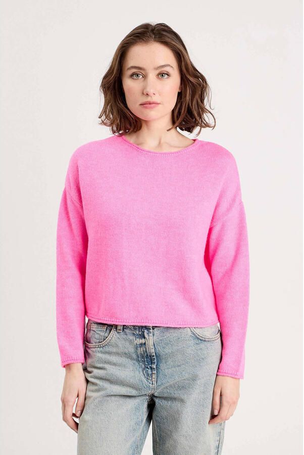Cache gebreide trui roze
