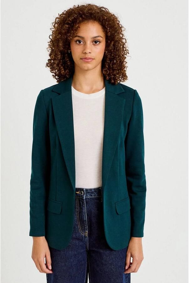 Cache getailleerde blazer donkergroen - Foto 2
