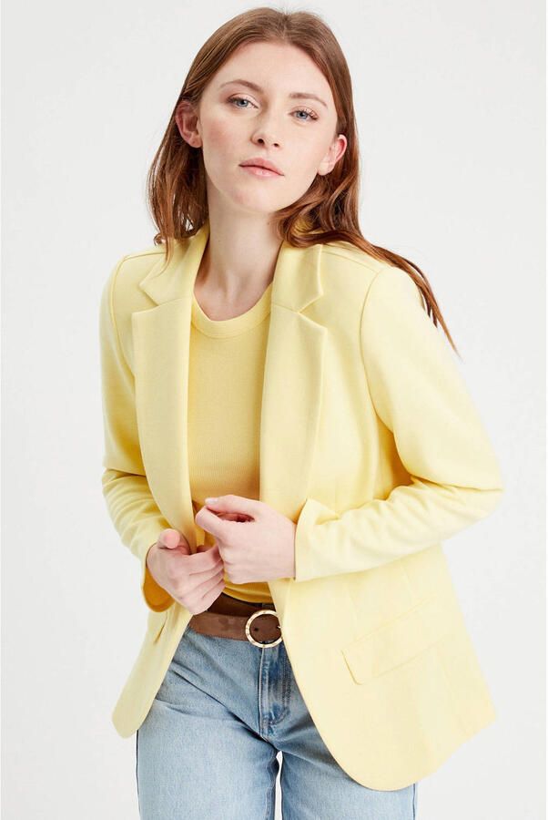 Cache getailleerde blazer geel - Foto 2