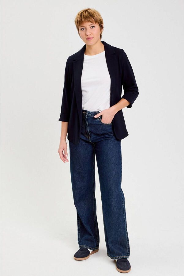 Cache getailleerde blazer marineblauw - Foto 3