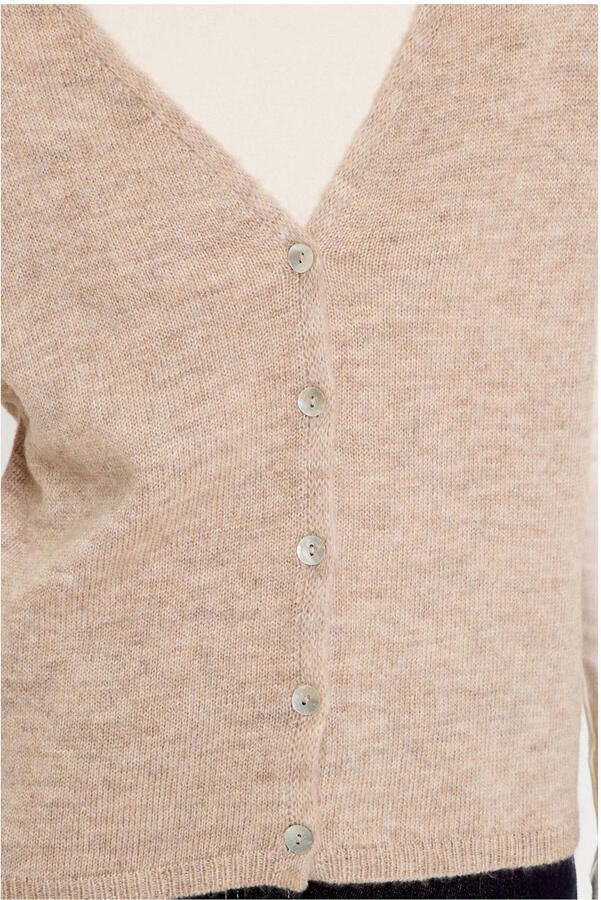 Cache gilet beige - Foto 2