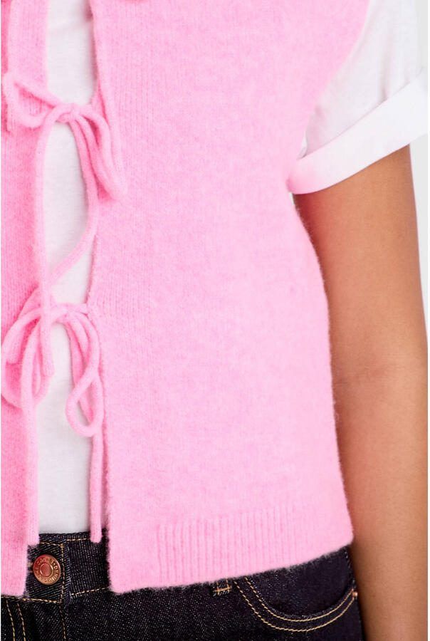 Cache gilet roze - Foto 2