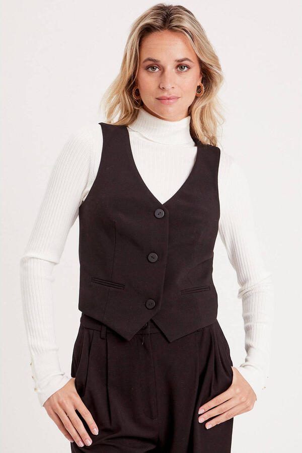 Cache gilet zwart - Foto 3