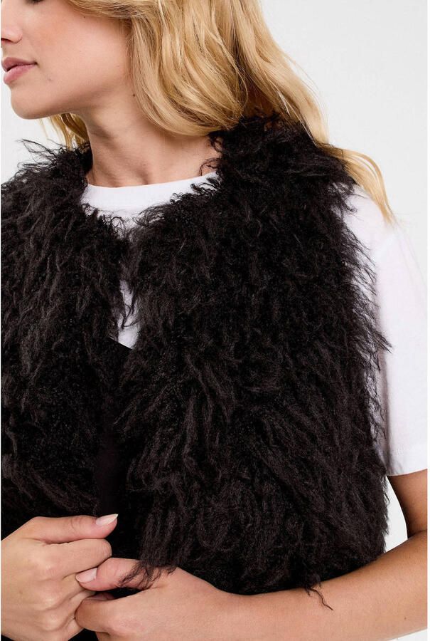 Cache gilet zwart - Foto 2