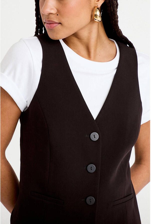 Cache gilet zwart - Foto 2