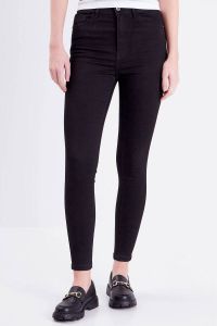 Cache high waist skinny jeans black denim