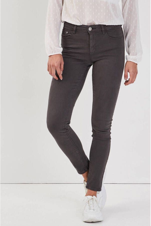 Cache high waist slim fit jeans blackened pearl
