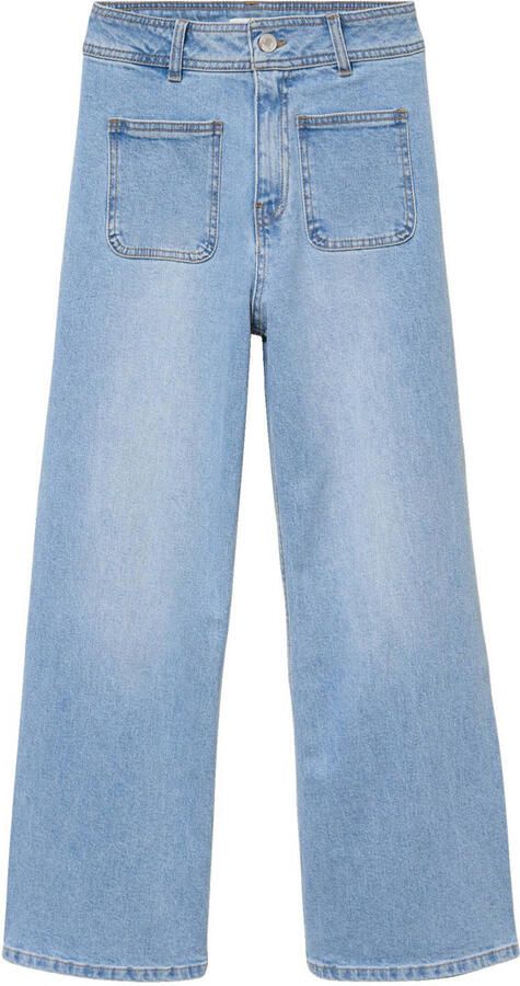 Cache high waist wide leg jeans lichtblauw - Foto 3
