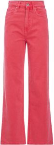 Cache high waist wide leg jeans roze