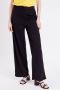 Cache high waist wide leg pantalon zwart - Thumbnail 1