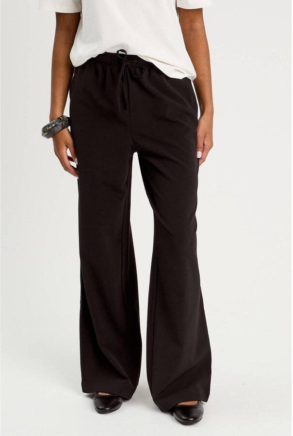 Cache high waist broek zwart