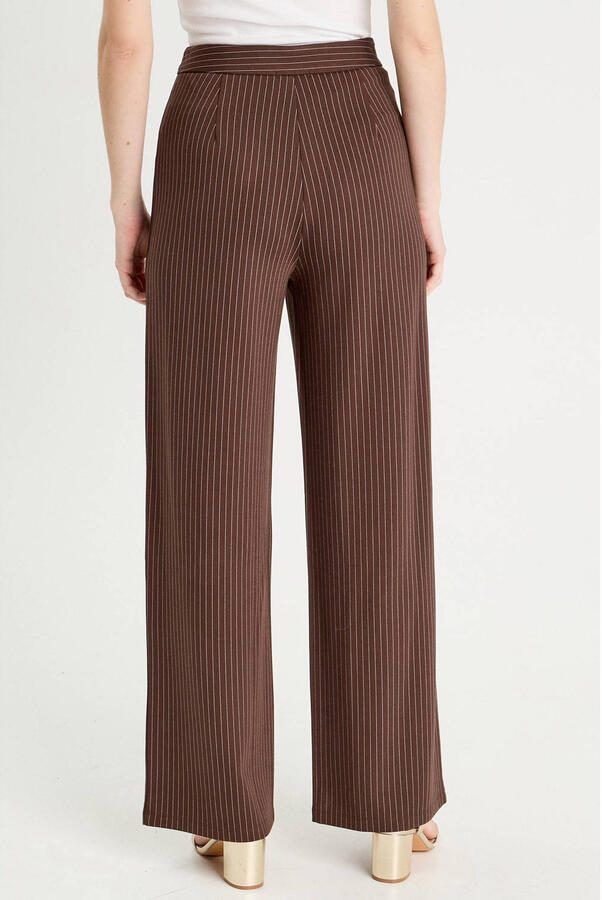 Cache high waist casual broek bruin - Foto 3