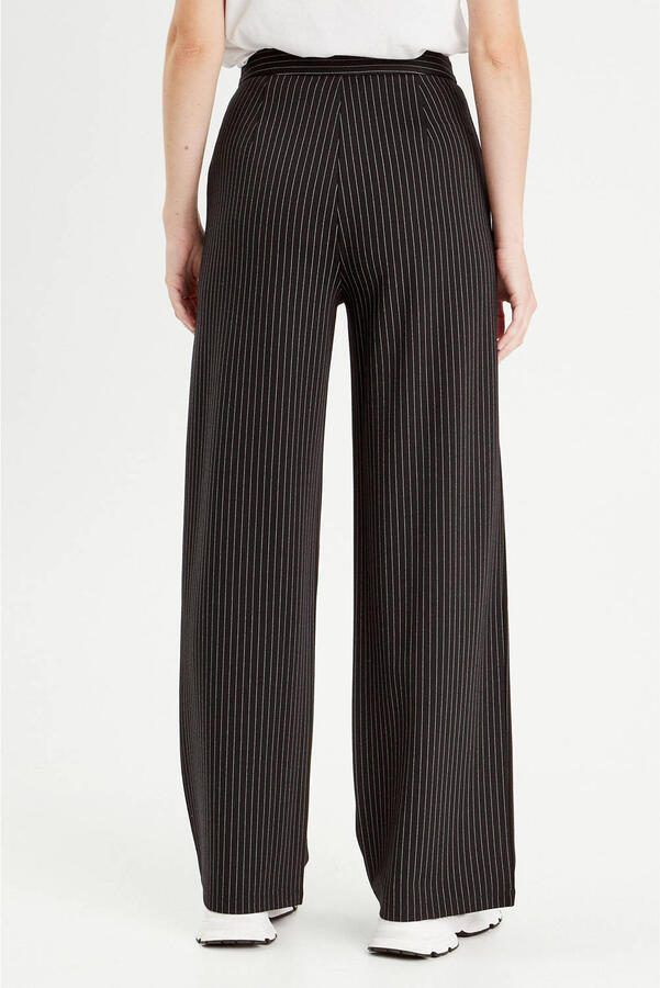 Cache high waist casual broek zwart - Foto 2