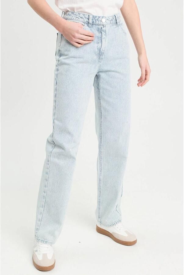 Cache high waist grijsblauw