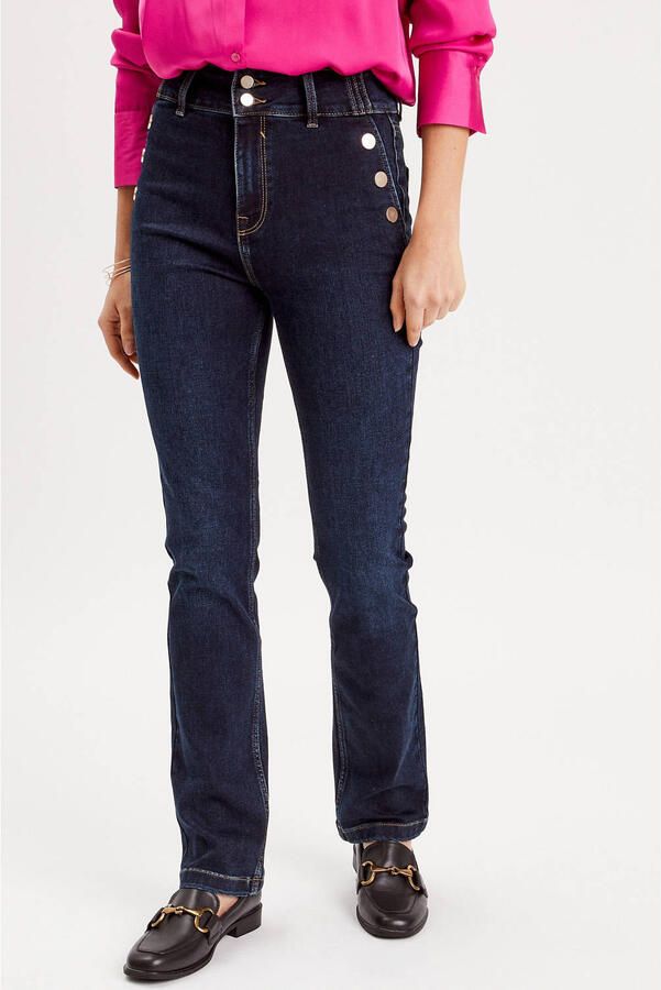 Cache high waist regular fit jeans dark blue denim - Foto 1