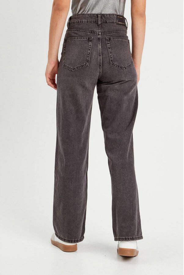 Cache high waist wide leg jeans black - Foto 2
