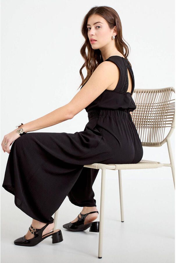 Cache jumpsuit zwart - Foto 3