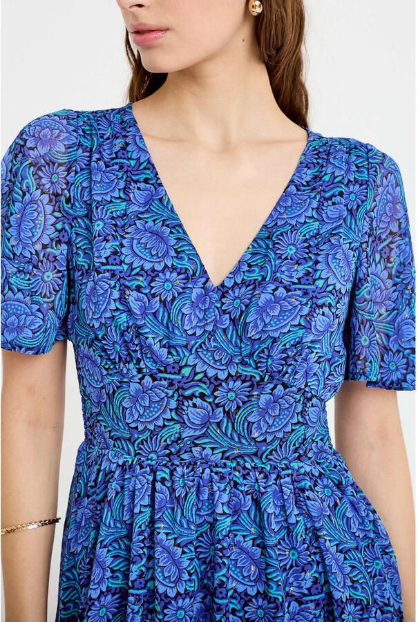 Cache jurk blauw