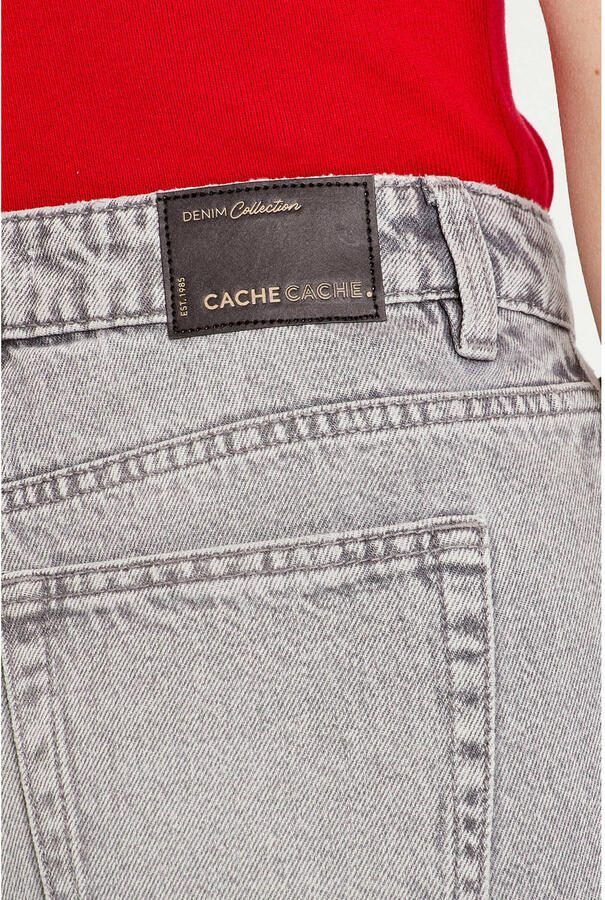 Cache high waist wide leg jeans grey - Foto 2