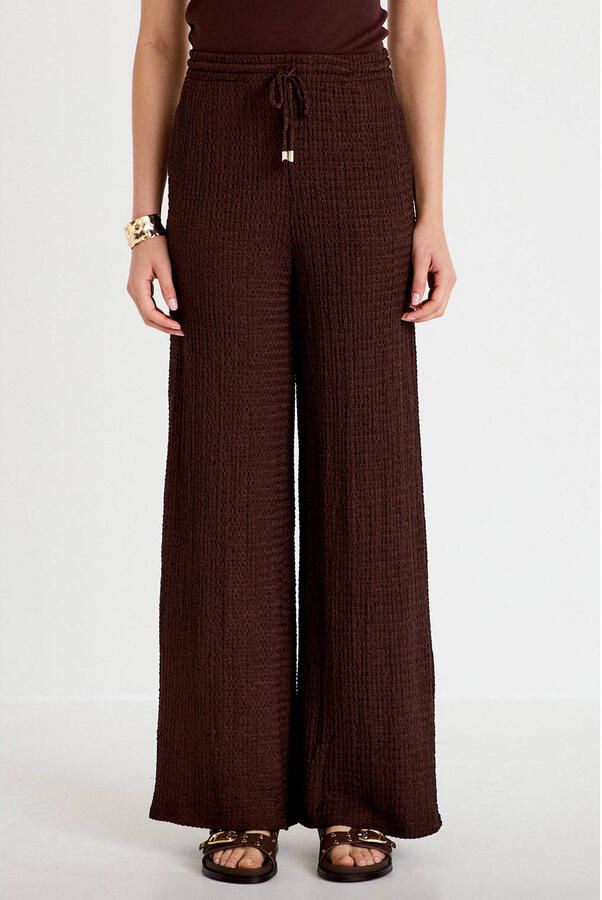 Cache loose fit broek bruin