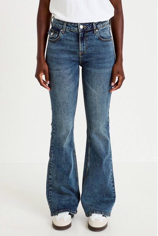 Cache low waist bootcut jeans