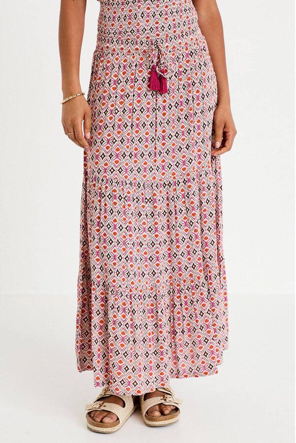 Cache maxi rok wit