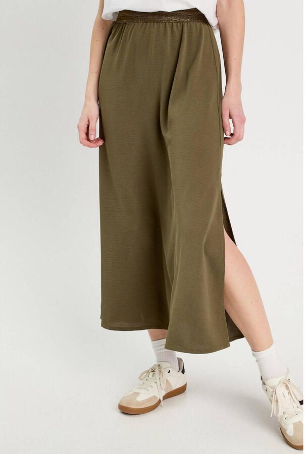 Cache midi rok met glitter