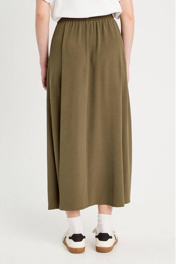 Cache midi rok met glitter - Foto 2