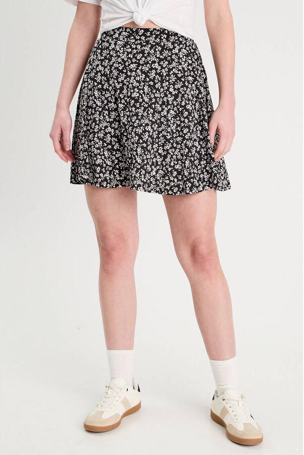 Cache mini rok zwart