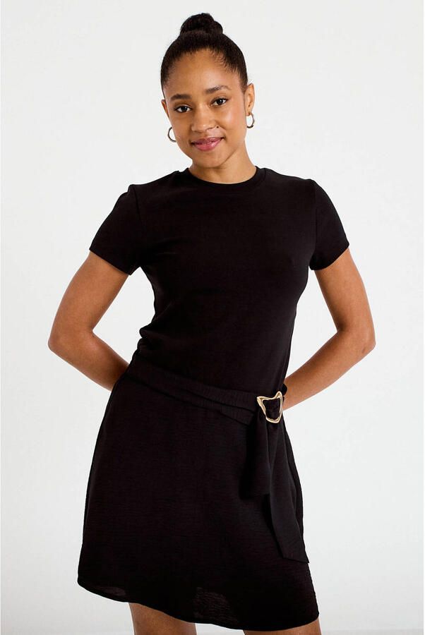 Cache mini rok zwart