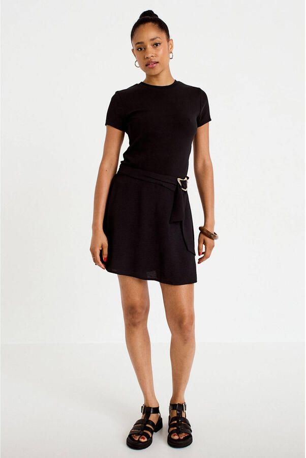 Cache mini rok zwart - Foto 2