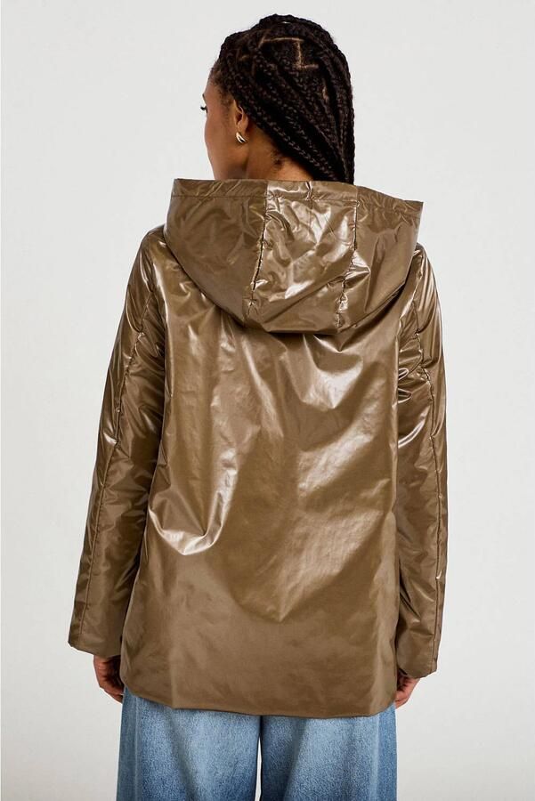 Cache parka taupe - Foto 3