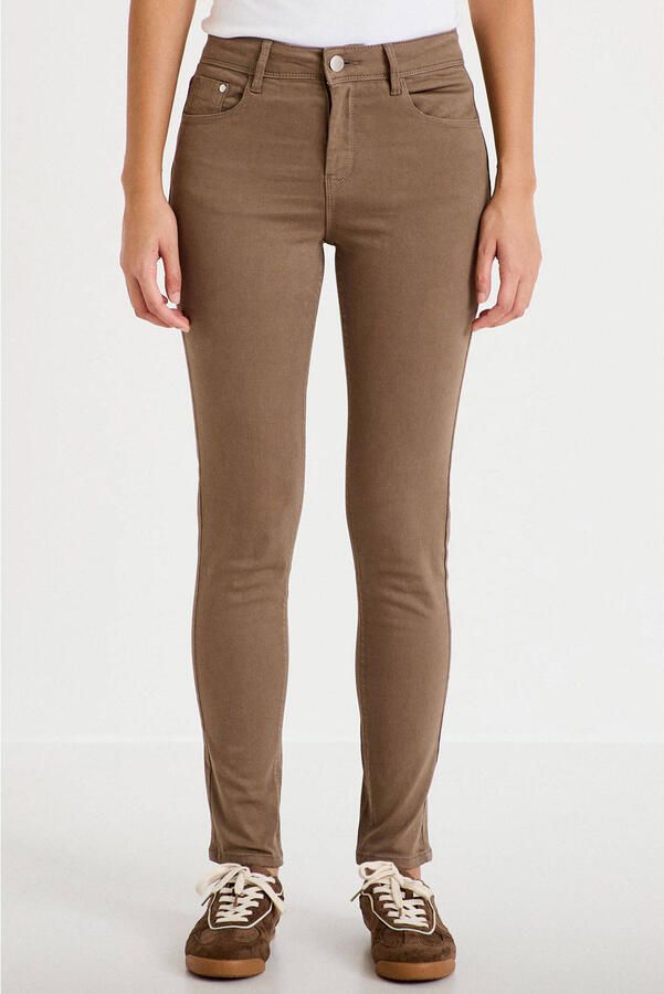 Cache push up jeans taupe