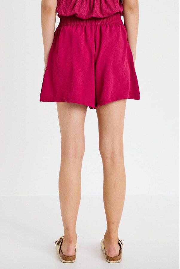 Cache regular waist casual short roze - Foto 3