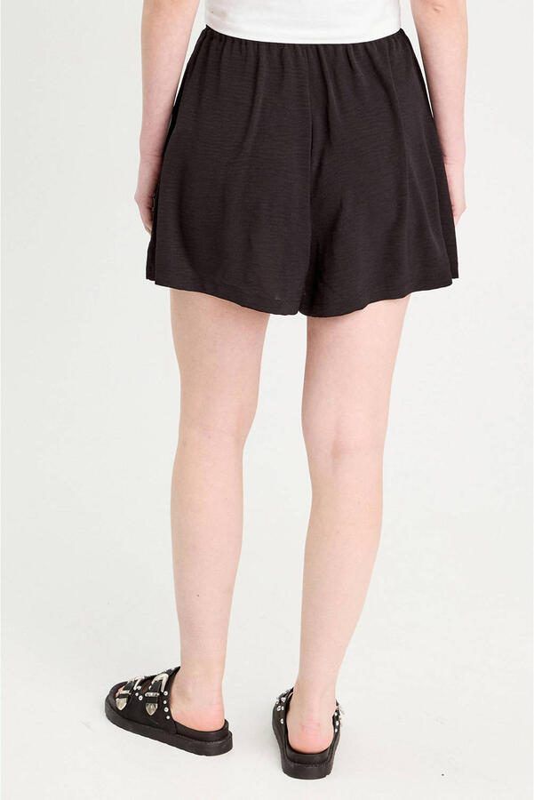 Cache regular waist casual short zwart - Foto 3