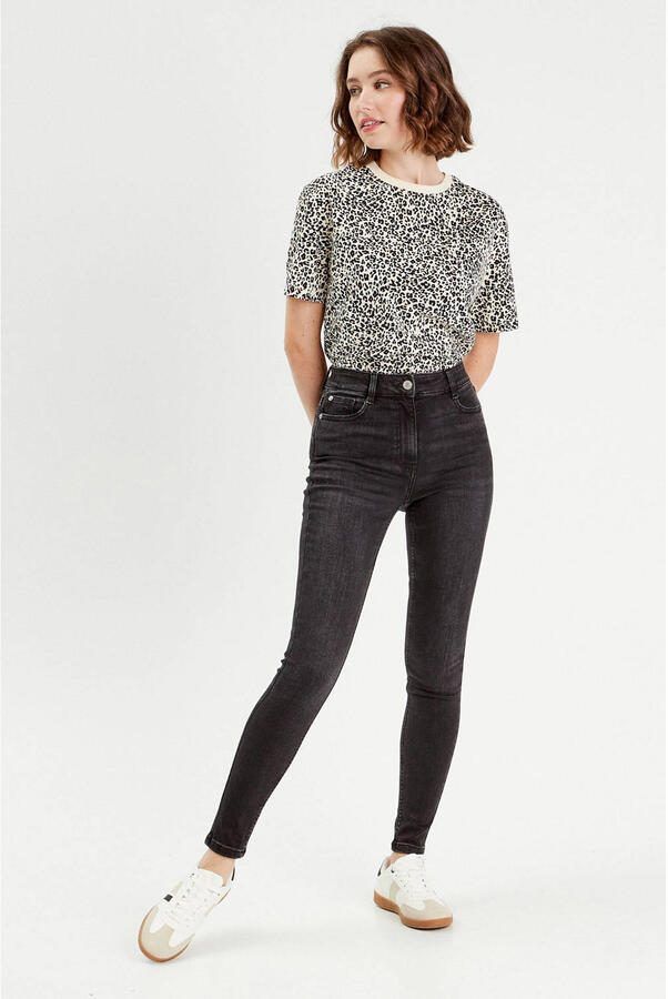 Cache skinny jeans black denim - Foto 2