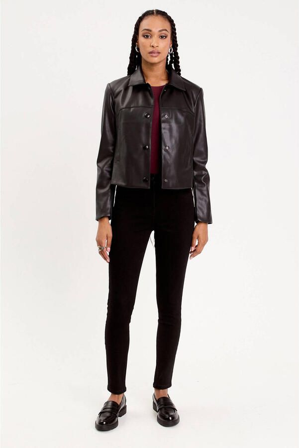 Cache skinny jeans black denim - Foto 3