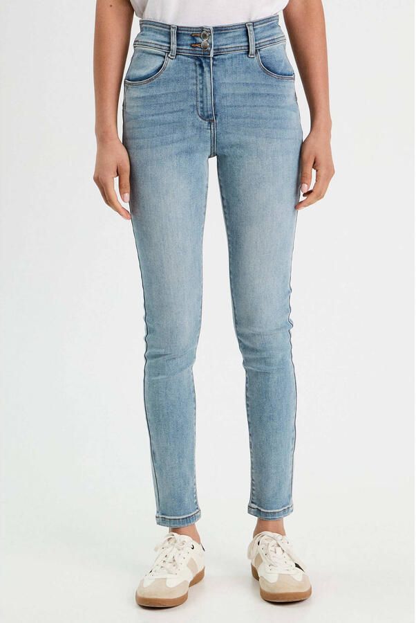Cache skinny jeans light blue