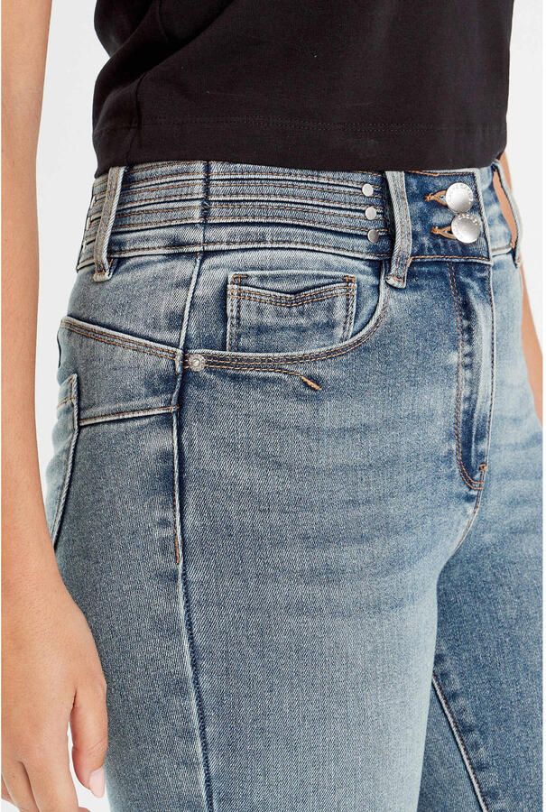 Cache skinny jeans light blue denim - Foto 2