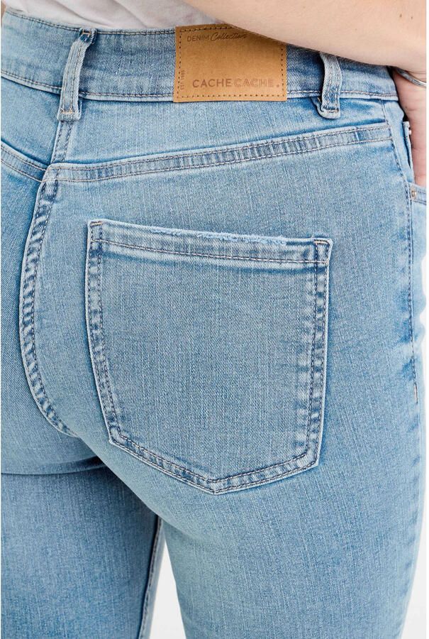 Cache skinny jeans light blue denim - Foto 2