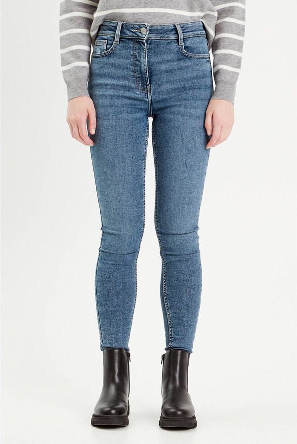 Cache skinny jeans medium blue denim